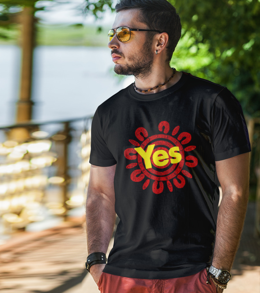 Yes 23 Super Supporter Thomas Mayo Sunburst T-Shirt