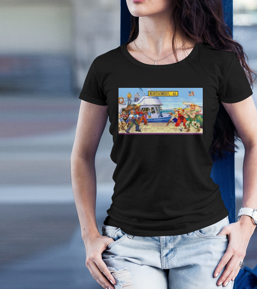 Montgomery AL Boat Dock Brawl Showdown T-Shirt