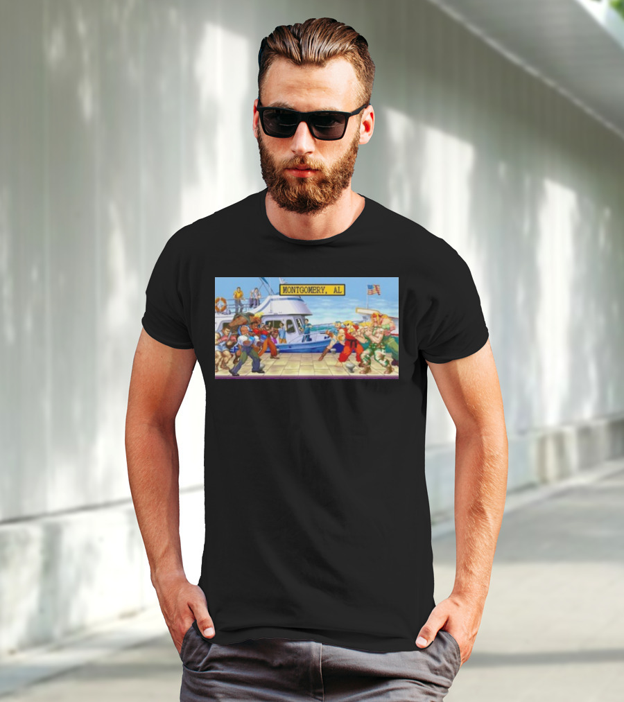 Montgomery AL Boat Dock Brawl Showdown T-Shirt