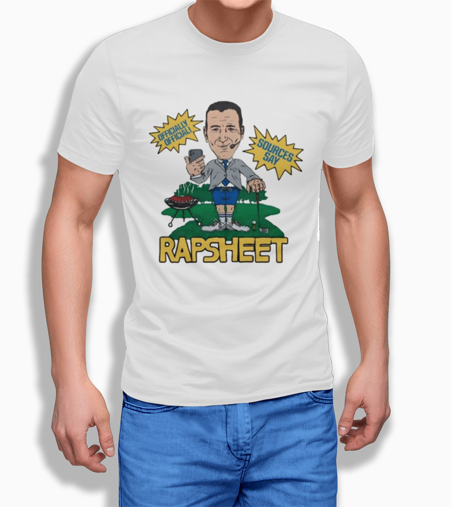 Homage Rapsheet Officially Official Sources Say T-Shirt