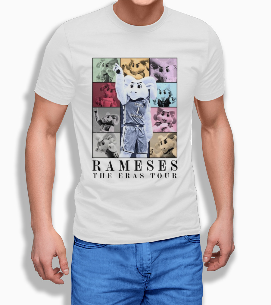 Rameses North Carolina The Eras Tour T-Shirt