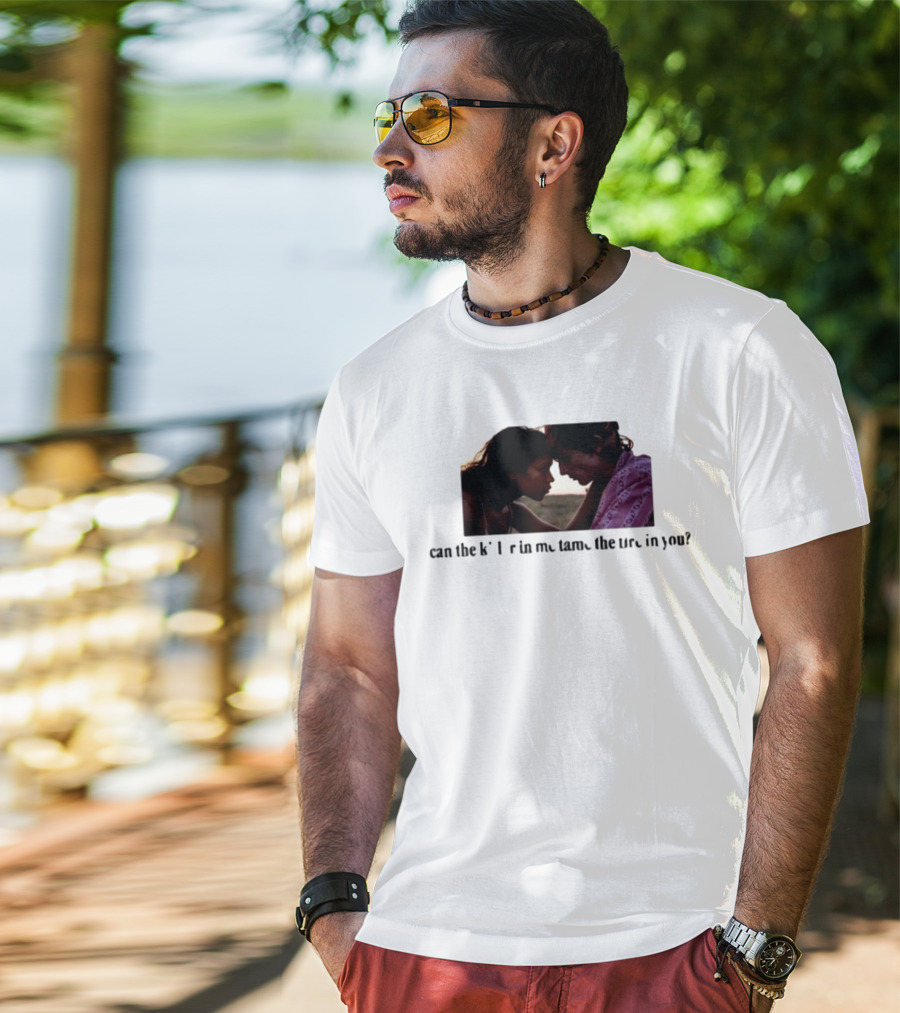 Can The Killer In Me Tame The Fire In You Shadowed Intimate Moment T-Shirt