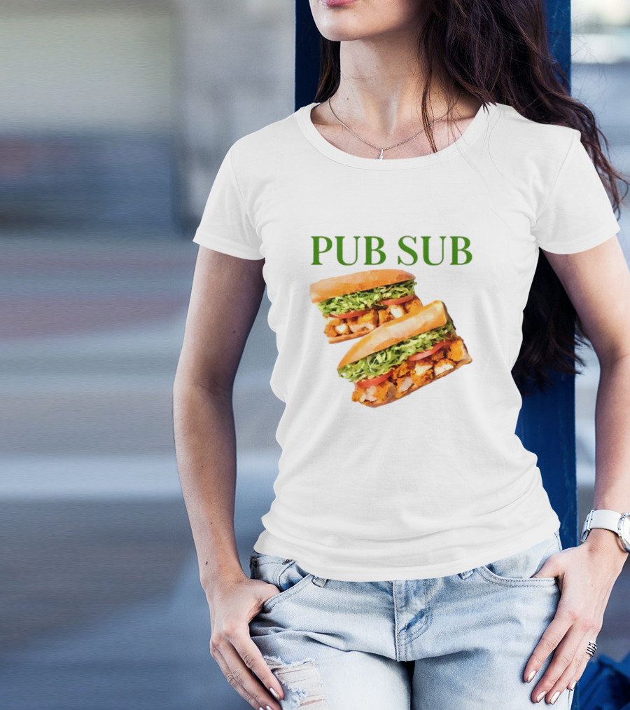 Middleclassfancy Chicken Tender Pub Sub Duo T-Shirt