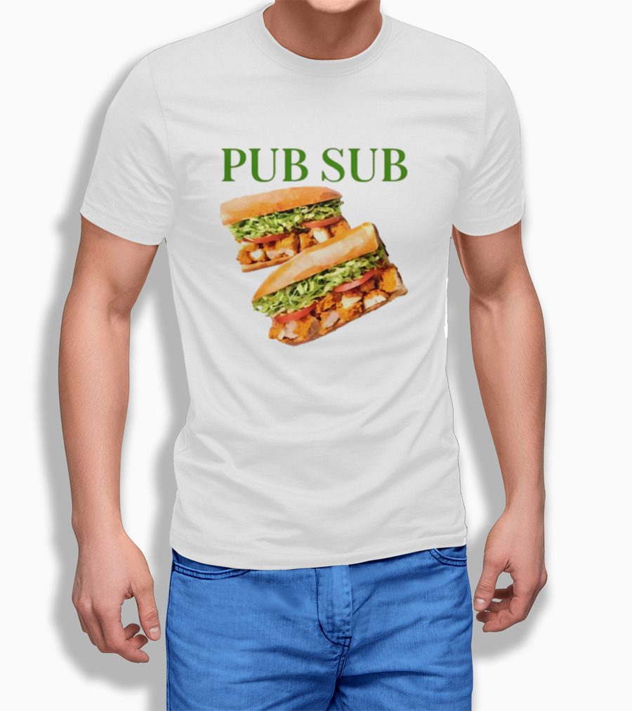 Middleclassfancy Chicken Tender Pub Sub Duo T-Shirt