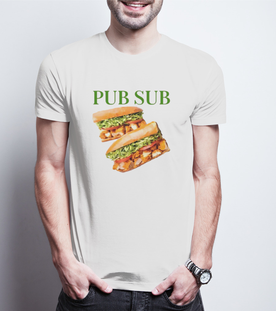 Middleclassfancy Chicken Tender Pub Sub Duo T-Shirt