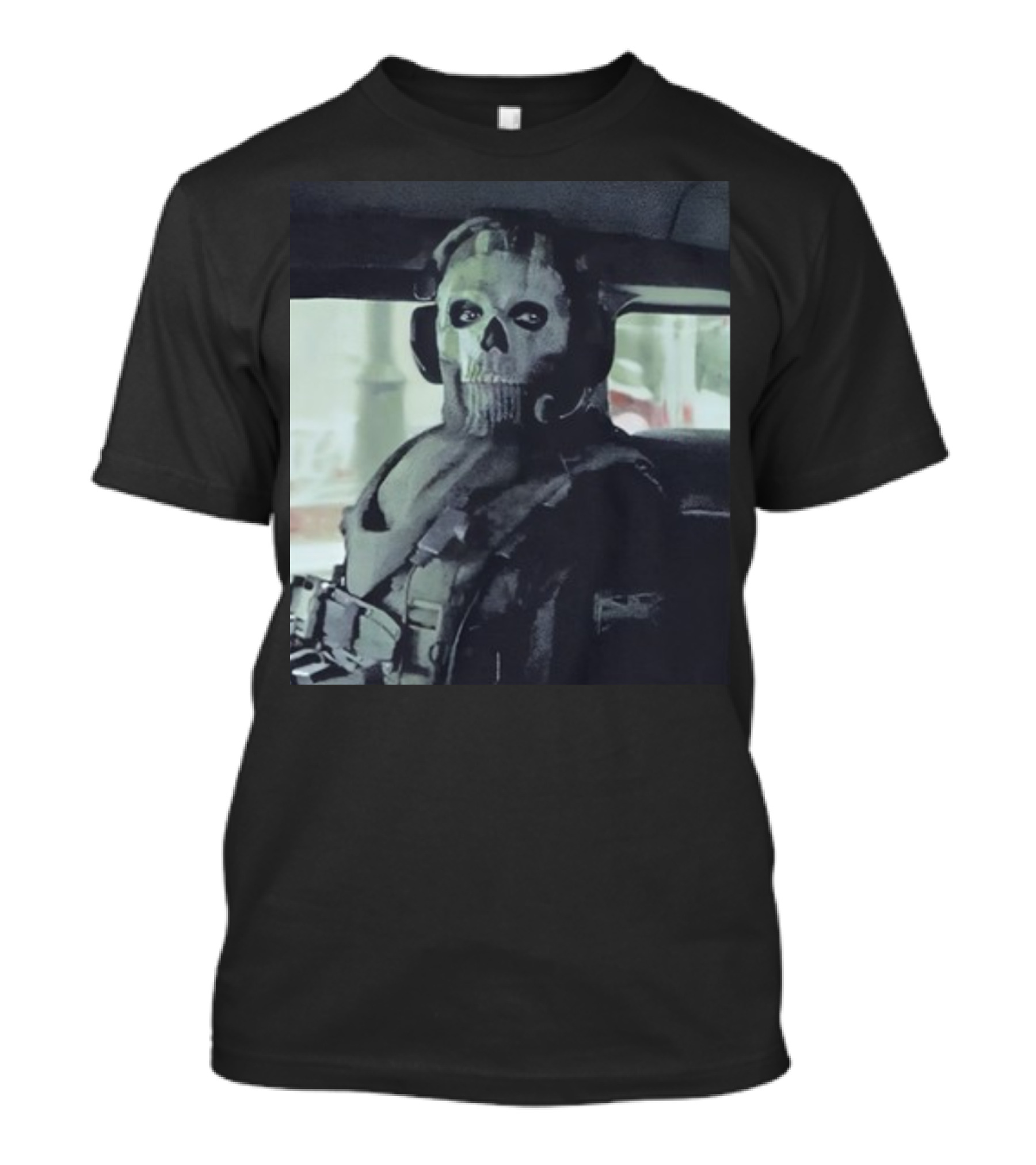 Modern Warfare II Ghost Mask Operator Stare T-Shirt