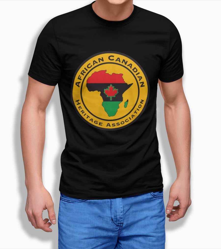 African Canadian Heritage Association Papa Burgundy T-Shirt
