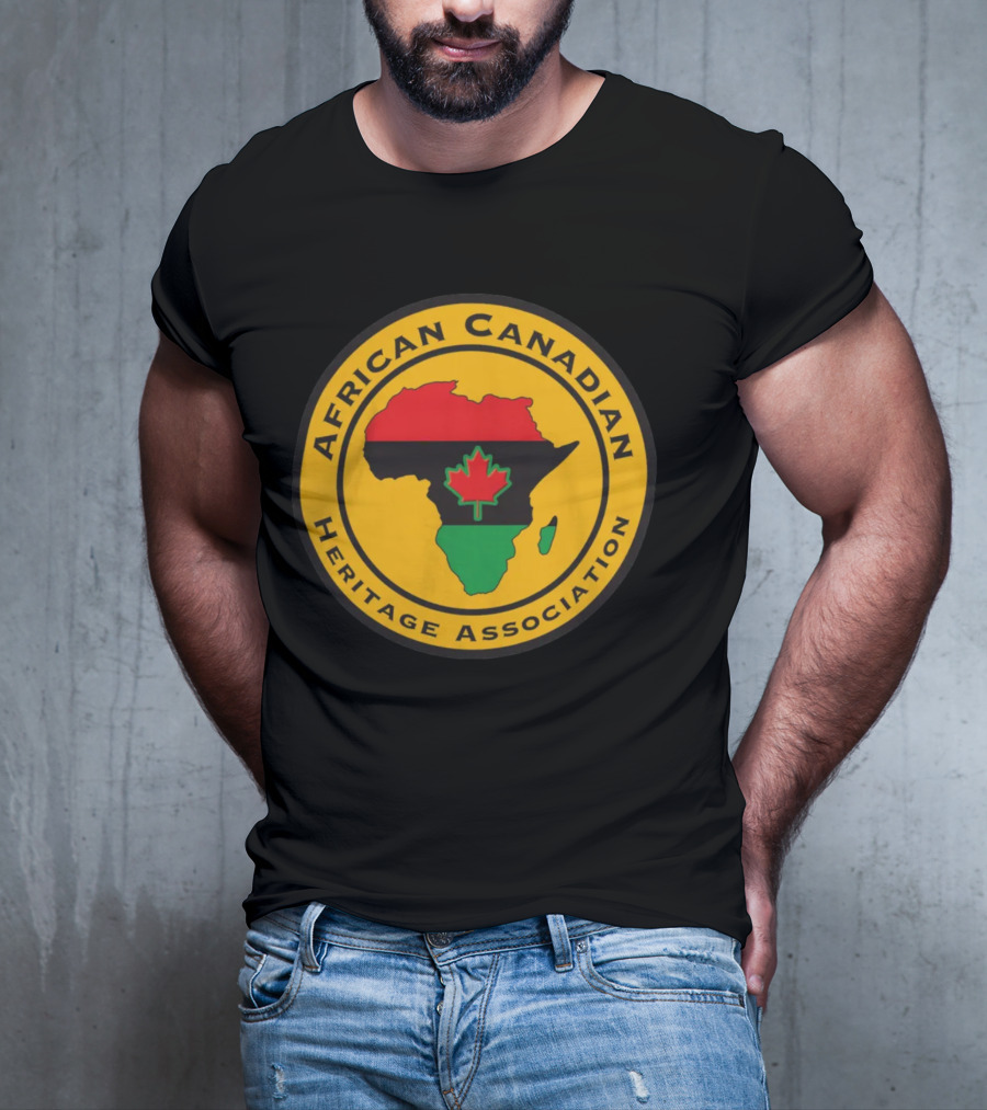 African Canadian Heritage Association Papa Burgundy T-Shirt