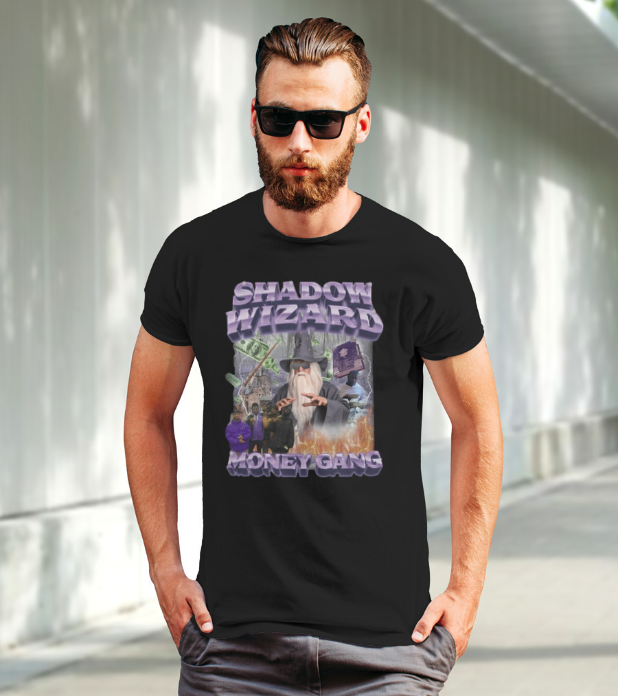 Shadow Wizard Money Gang Spellcasting Gangster Vibes T-Shirt