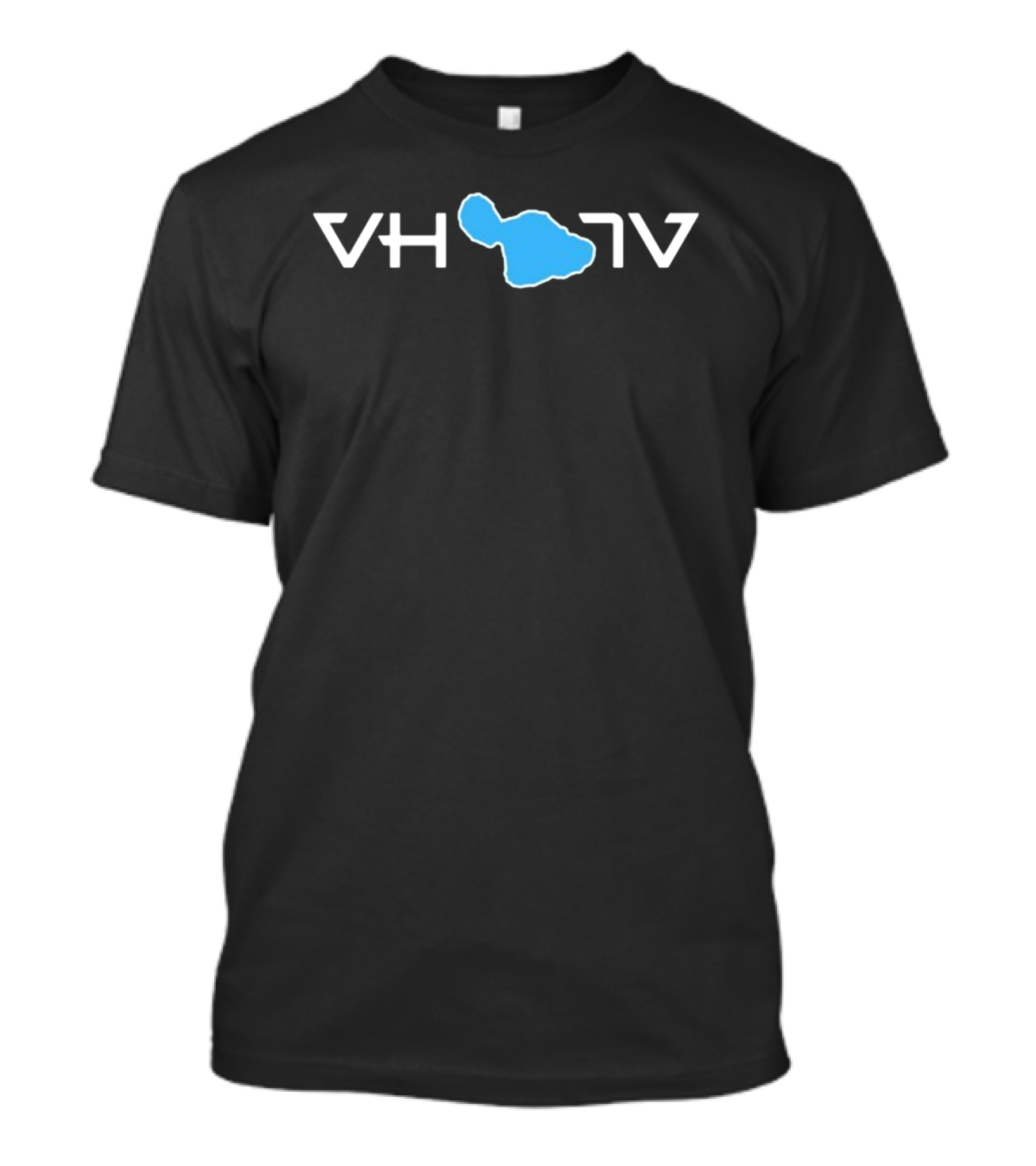 VH07V Maui Island Outline T-Shirt