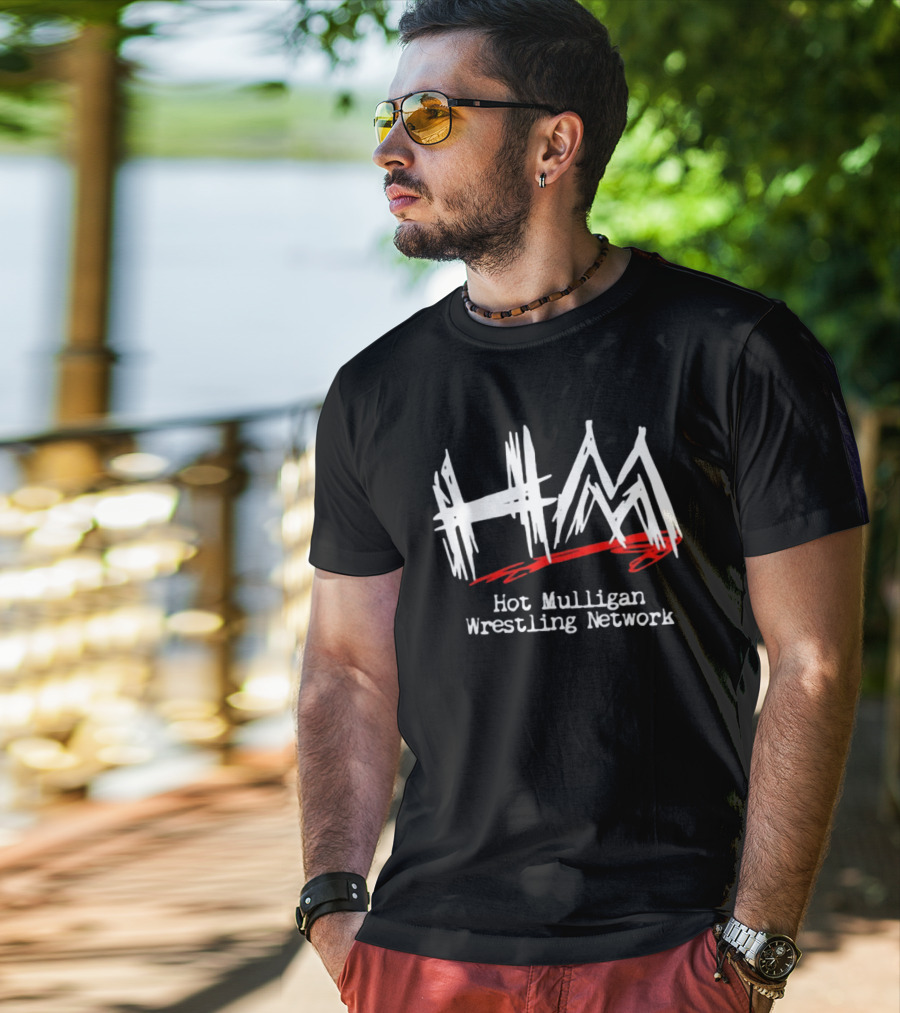 HM Hot Mulligan Wrestling Network T-Shirt