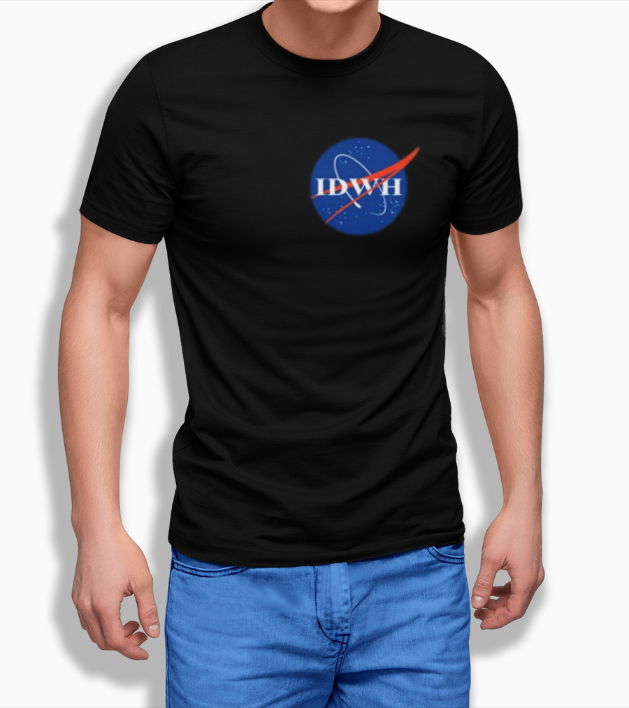 I Don't Work Here IDWH NASA T-Shirt