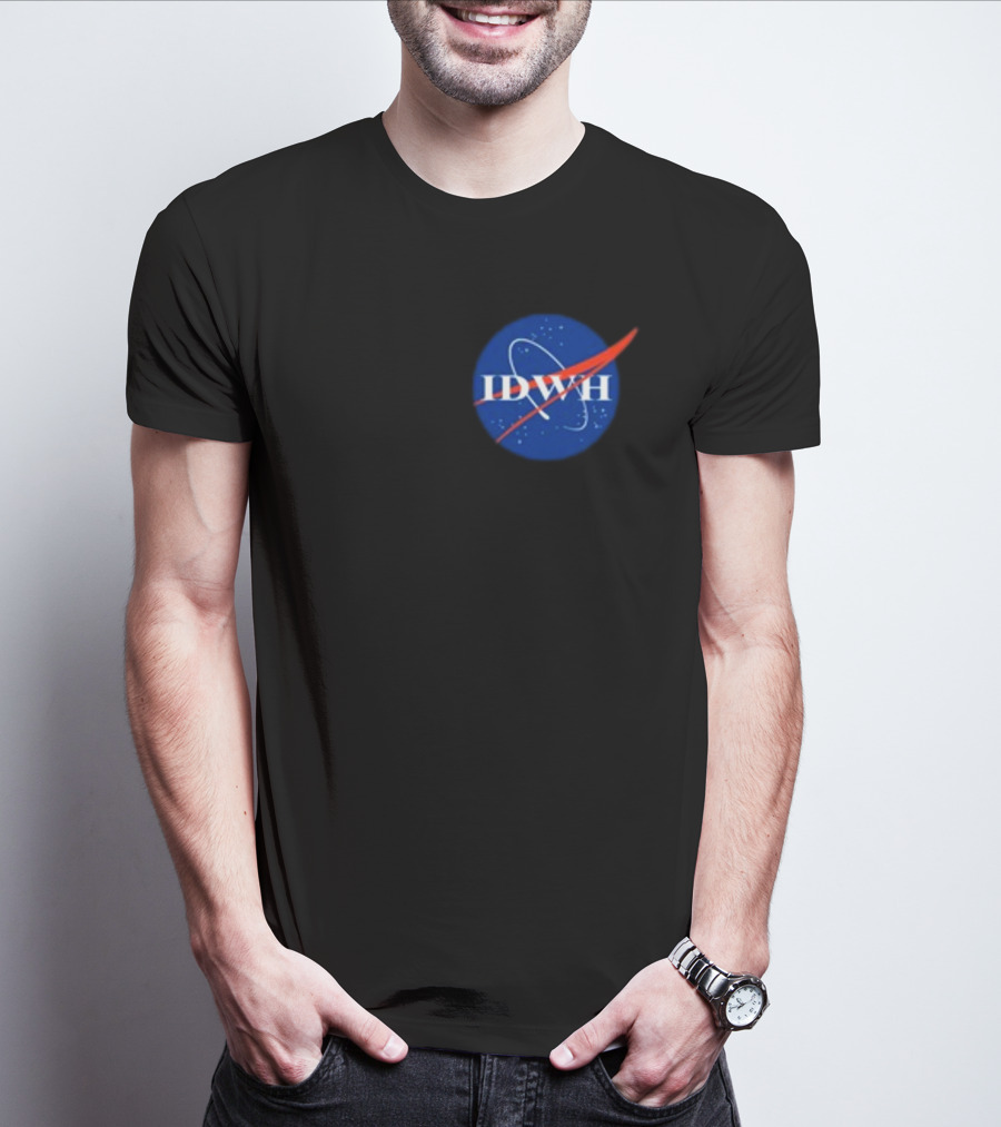I Don't Work Here IDWH NASA T-Shirt