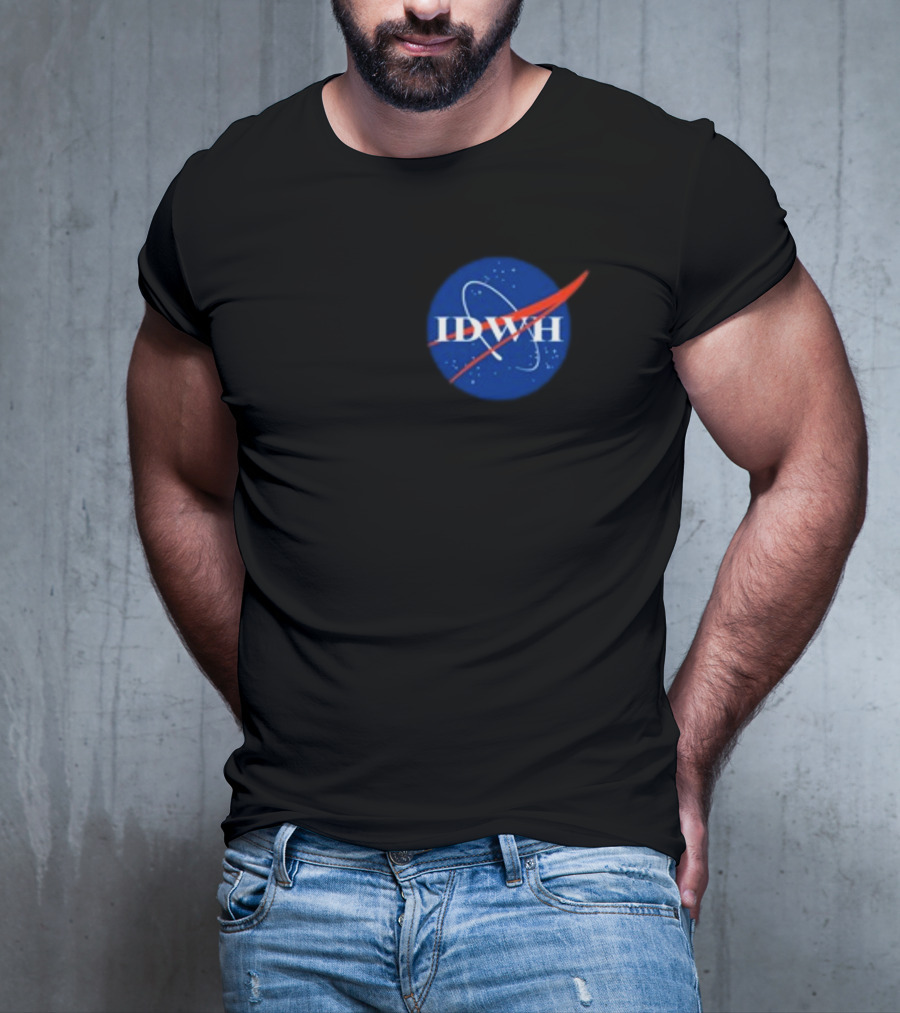 I Don't Work Here IDWH NASA T-Shirt