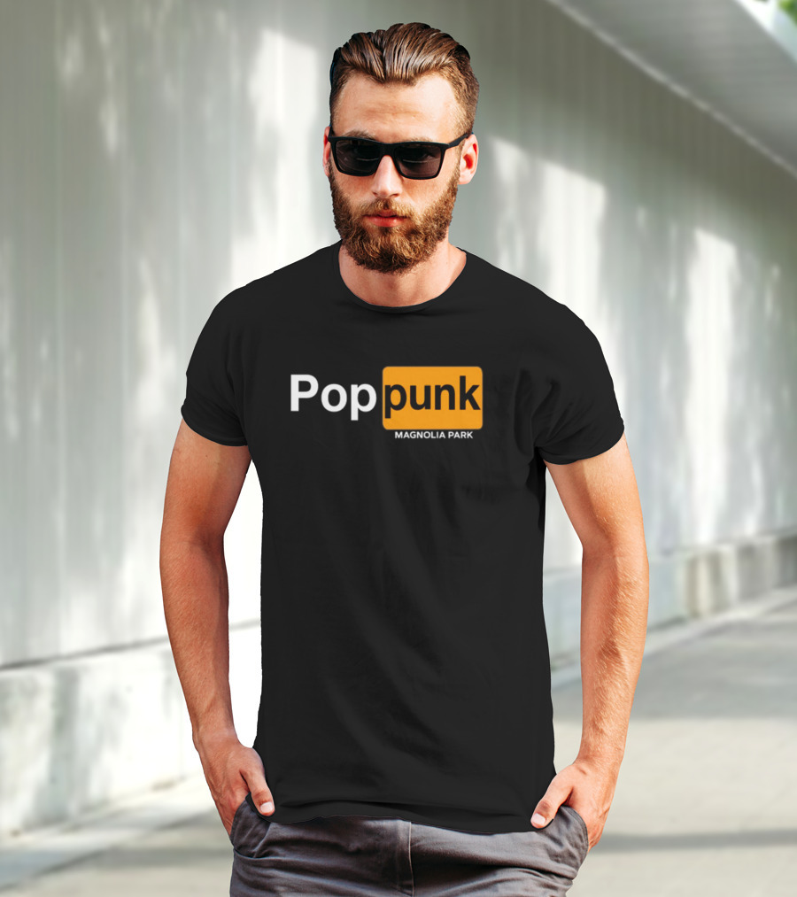 Pop Punk Magnolia Park Block T-Shirt