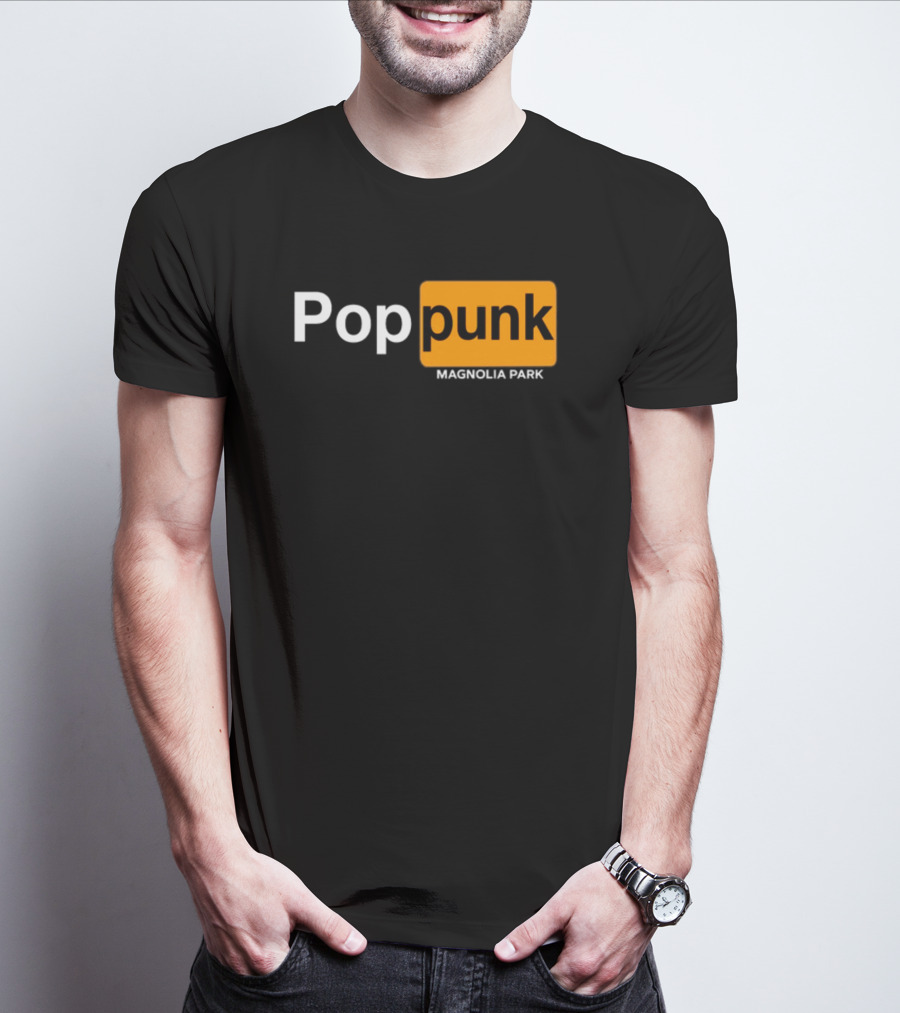 Pop Punk Magnolia Park Block T-Shirt
