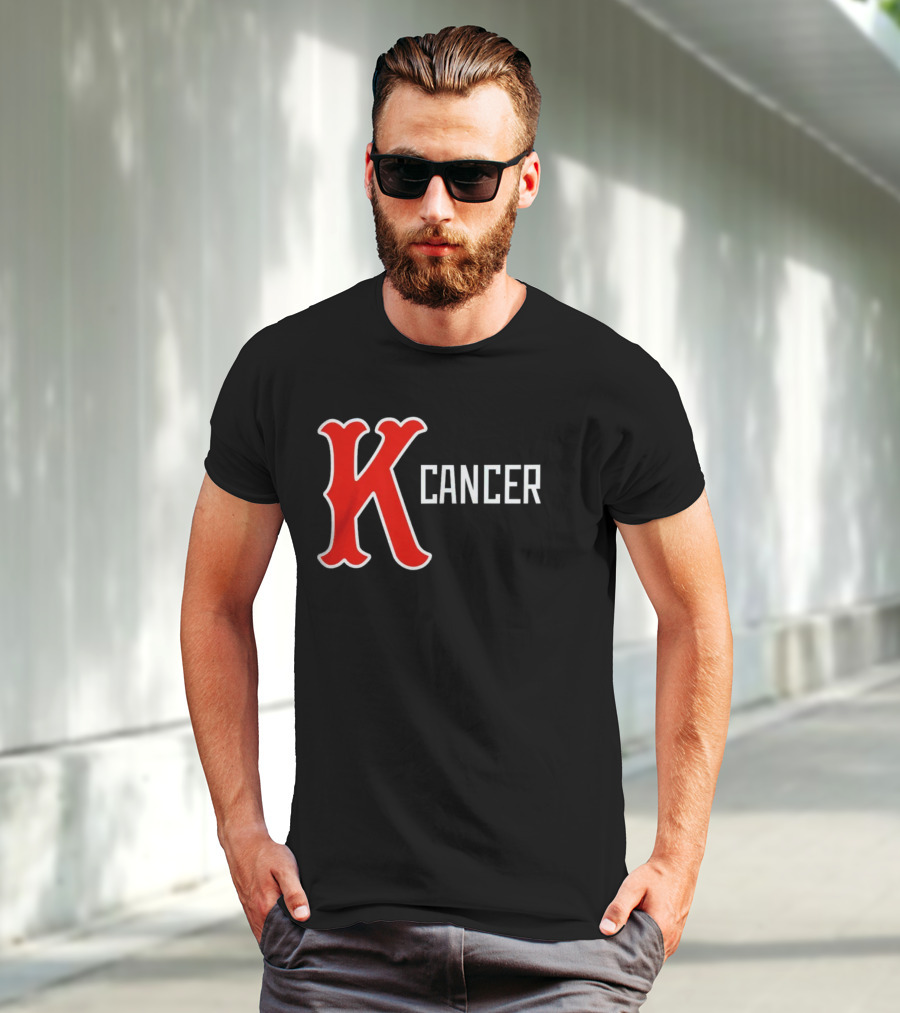Boston Red Sox K Cancer T-Shirt