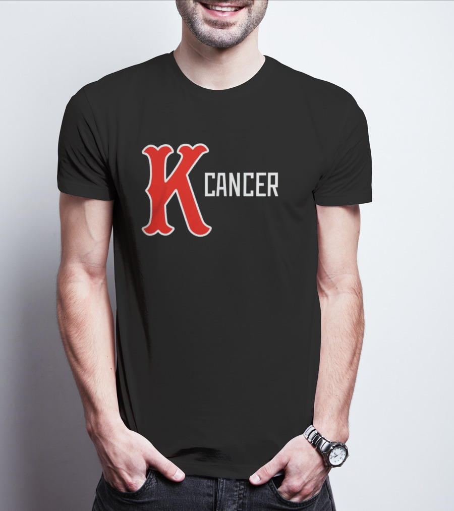 Boston Red Sox K Cancer T-Shirt