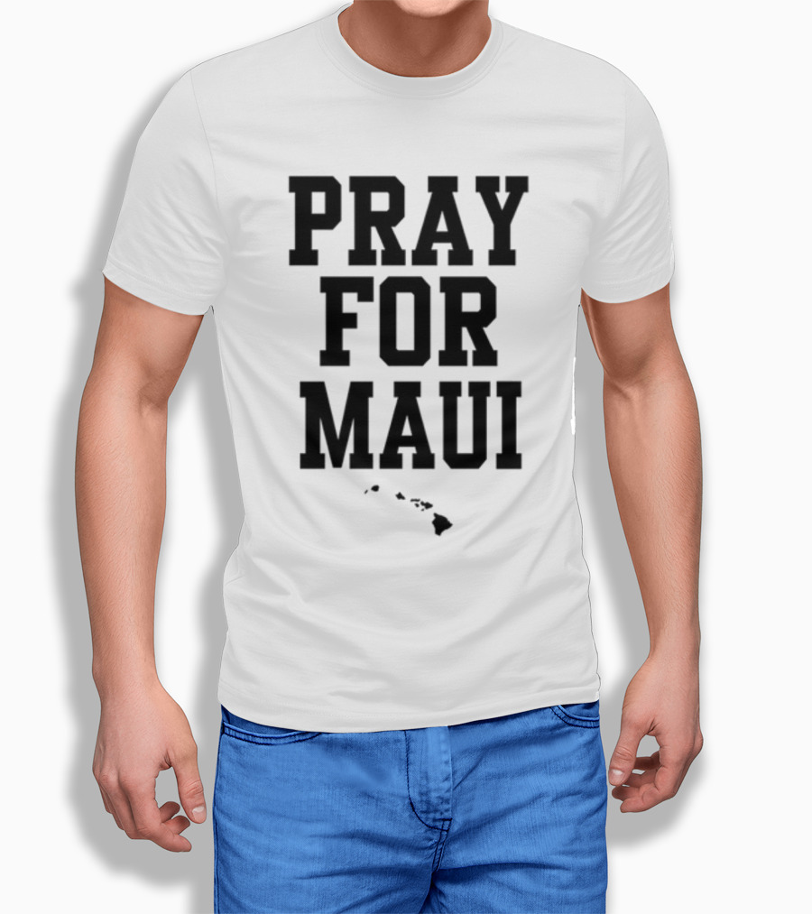 Pray For Maui Cameron Wolfe T-Shirt