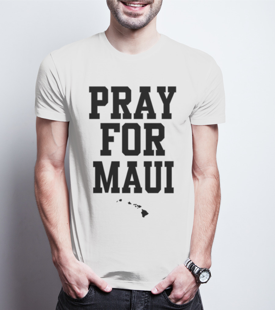 Pray For Maui Cameron Wolfe T-Shirt