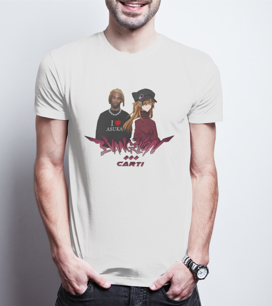 EVANGELION I ASUKA CARTI Collaboration T-Shirt