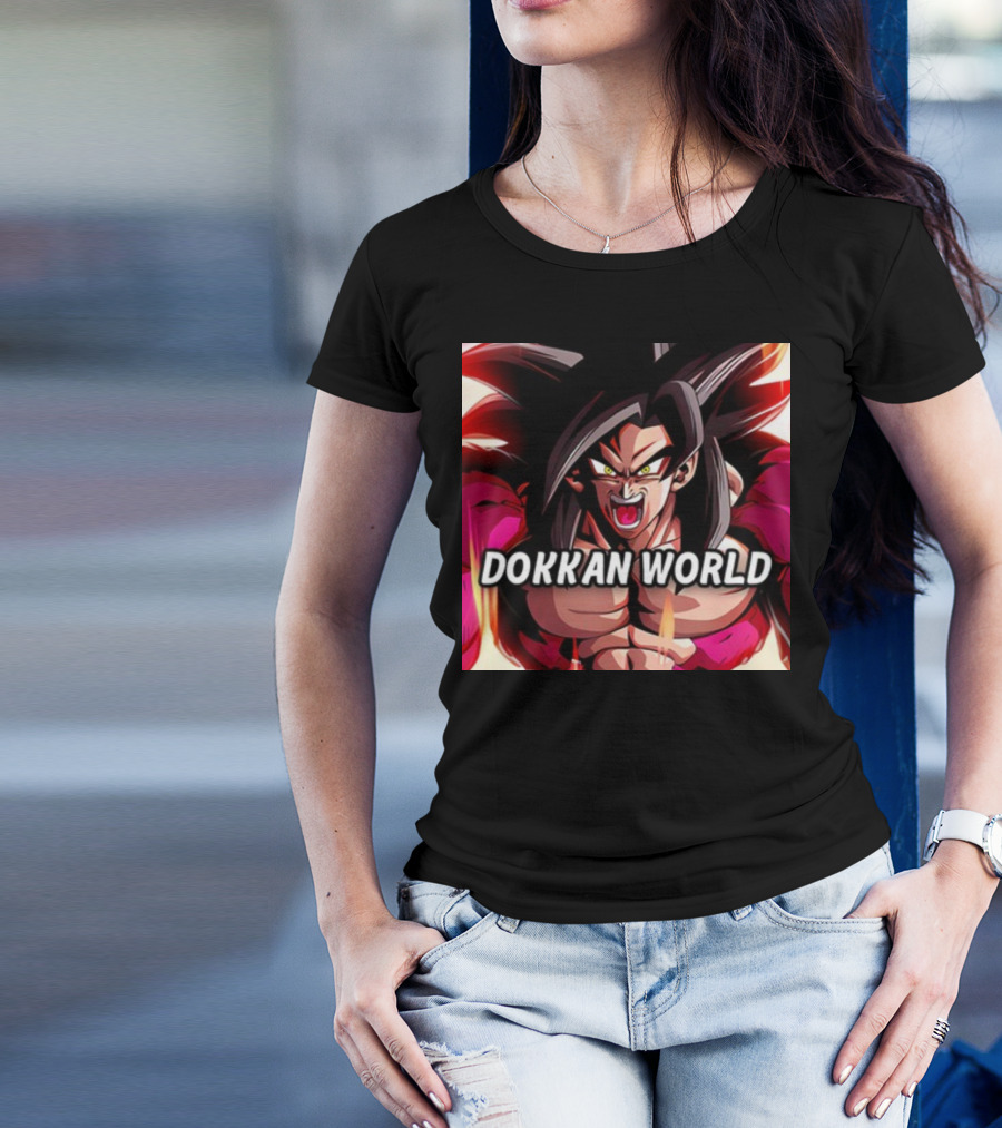 Dokkan World Super Saiyan 4 Character Burst T-Shirt