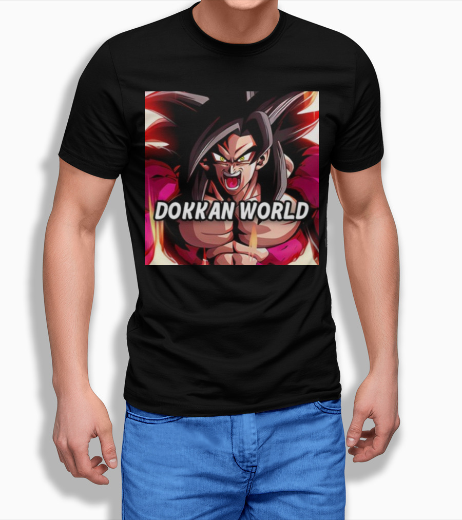 Dokkan World Super Saiyan 4 Character Burst T-Shirt