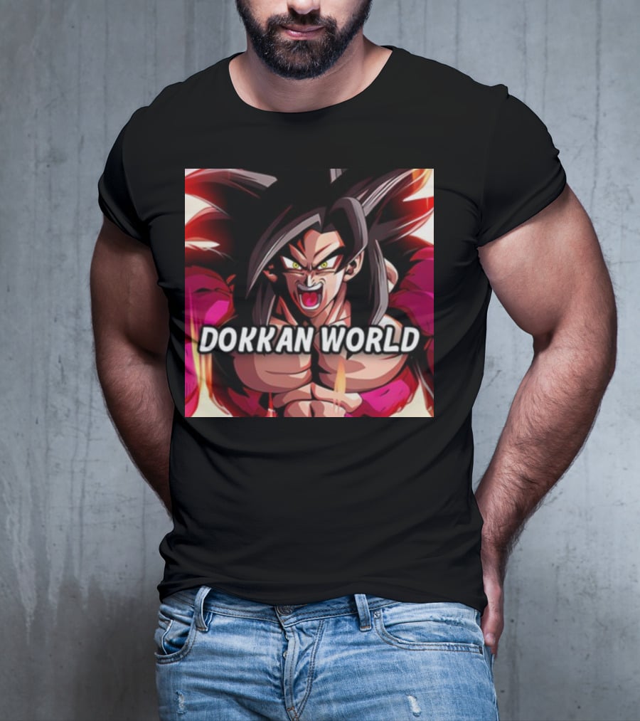 Dokkan World Super Saiyan 4 Character Burst T-Shirt