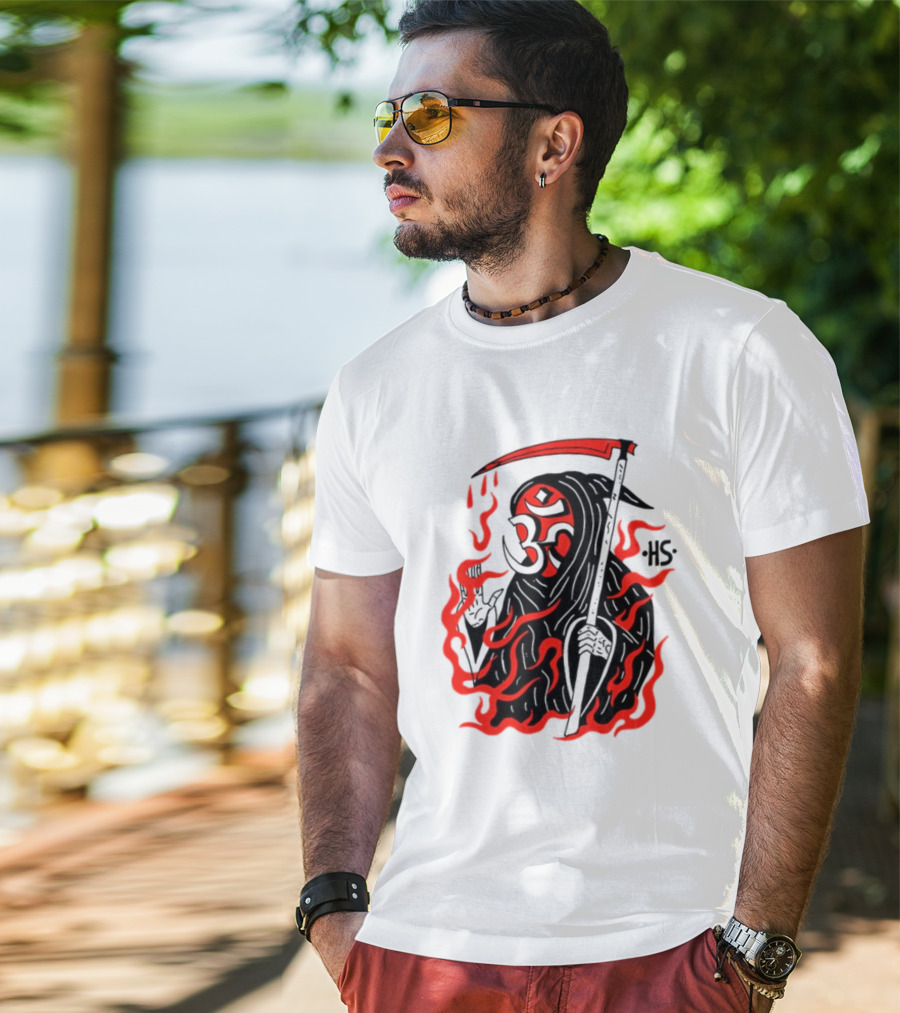 Heavyslime Philadelphia HS Om Reaper Fire T-Shirt