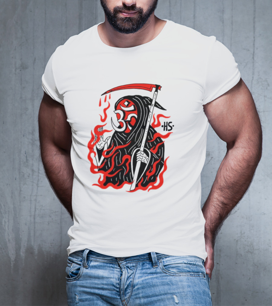 Heavyslime Philadelphia HS Om Reaper Fire T-Shirt