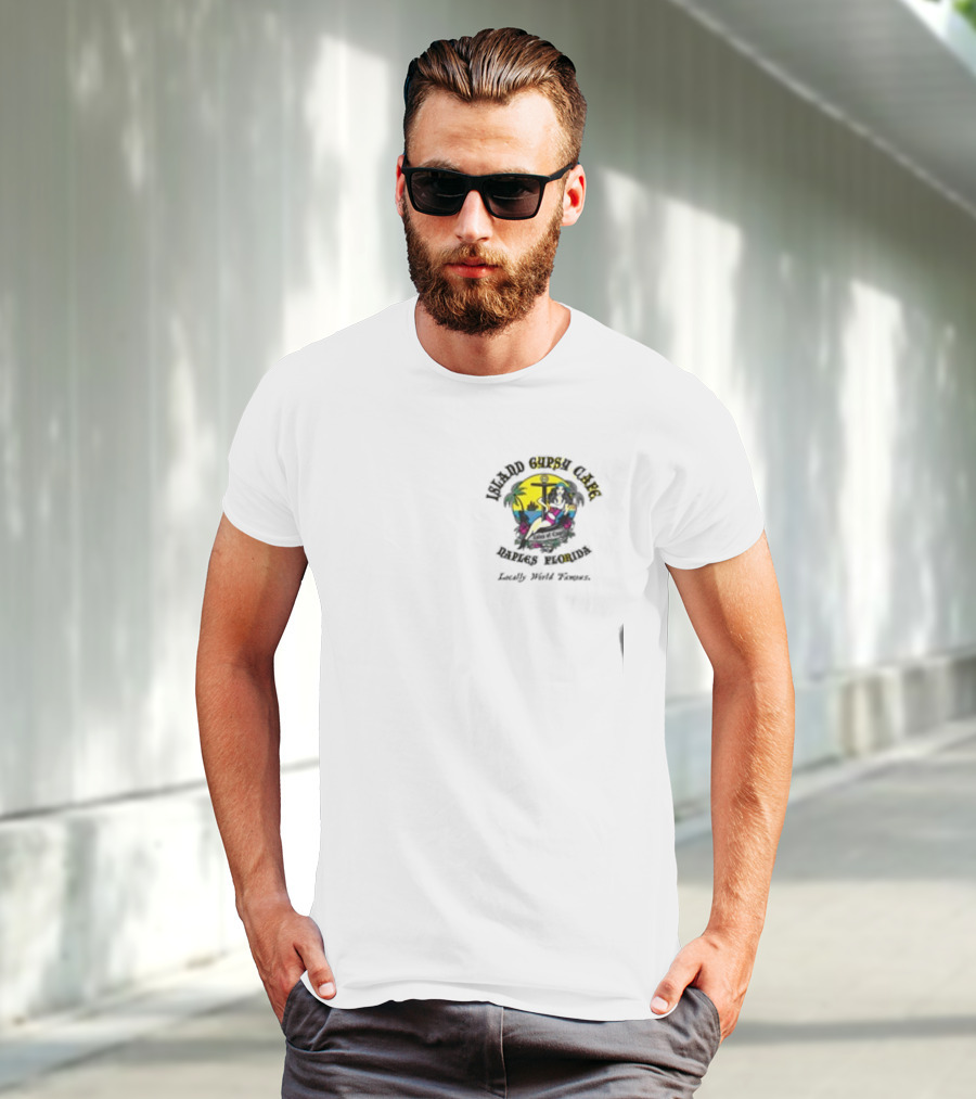 Island Gypsy Key West Florida Tropical Scene T-Shirt