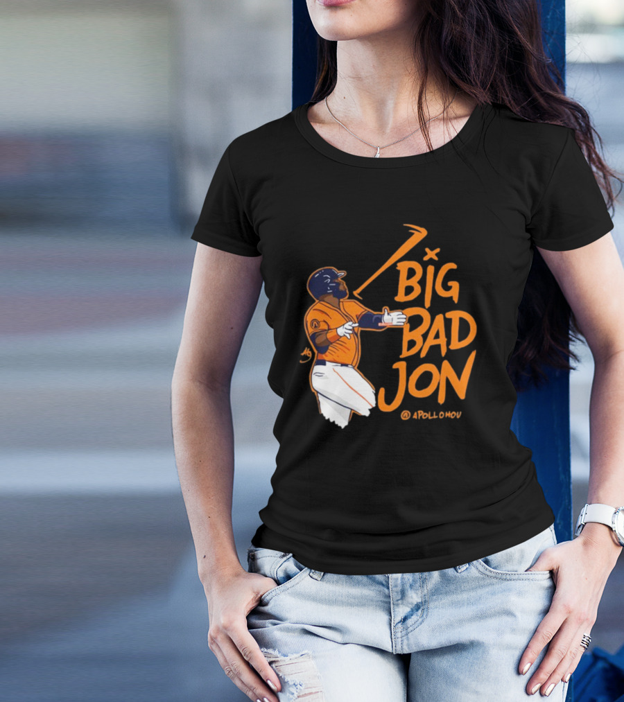 Big Bad Jon Singleton Apollo Houston Baseball Player T-Shirt