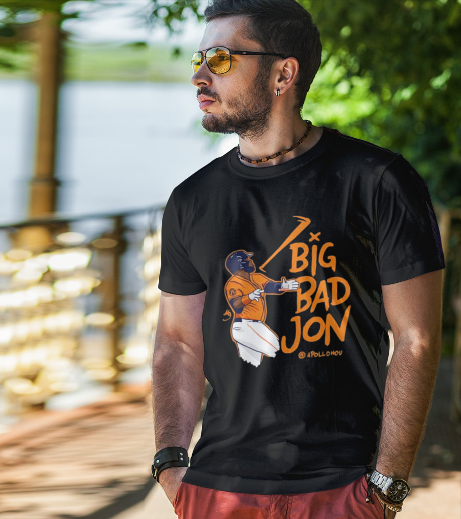 Big Bad Jon Singleton Apollo Houston Baseball Player T-Shirt