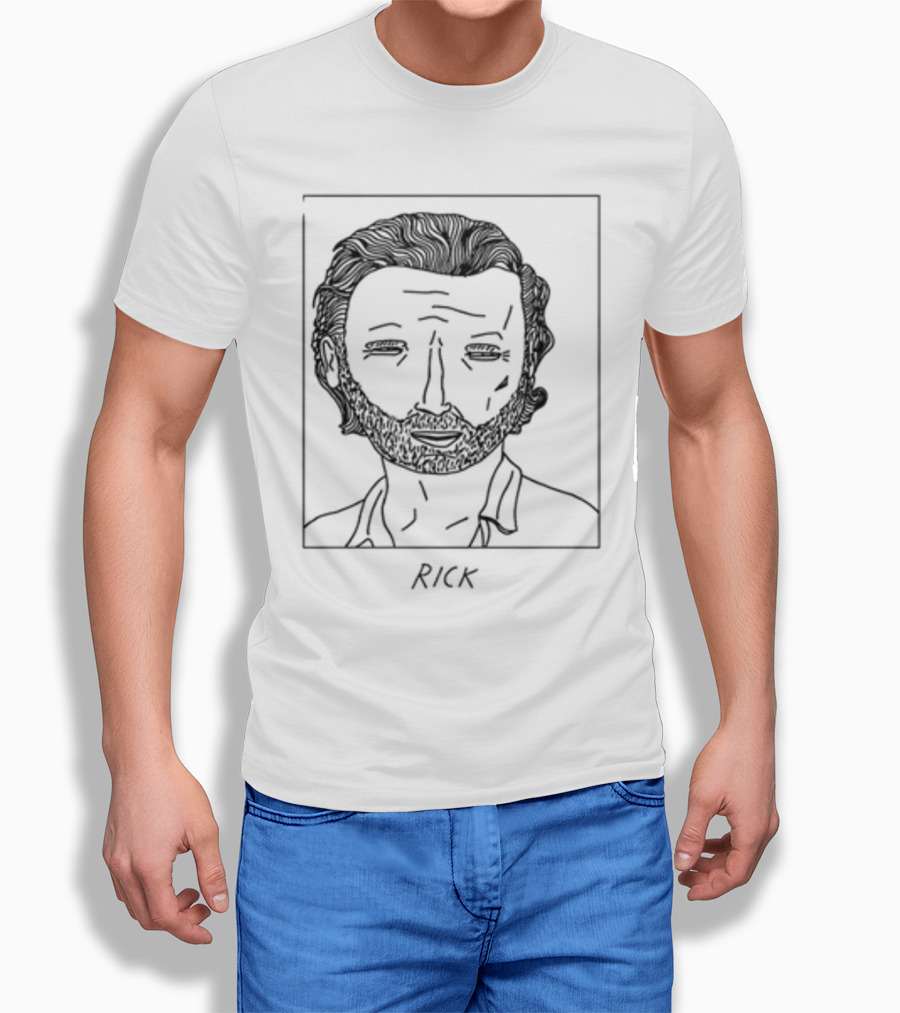 Rick Grimes Sketch T-Shirt