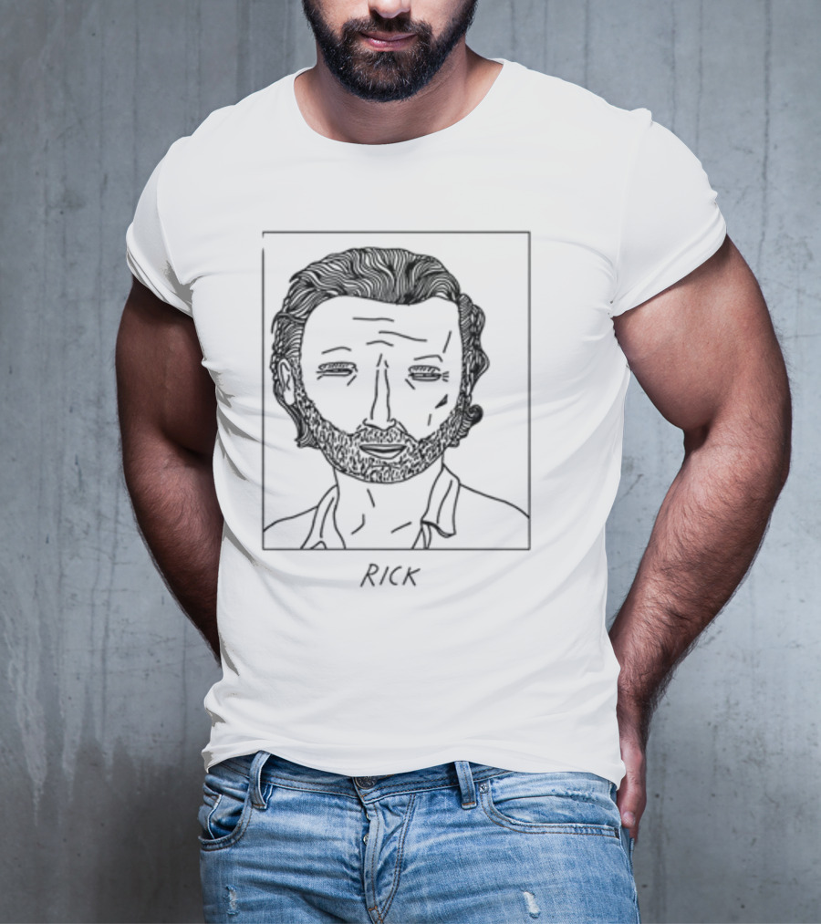Rick Grimes Sketch T-Shirt