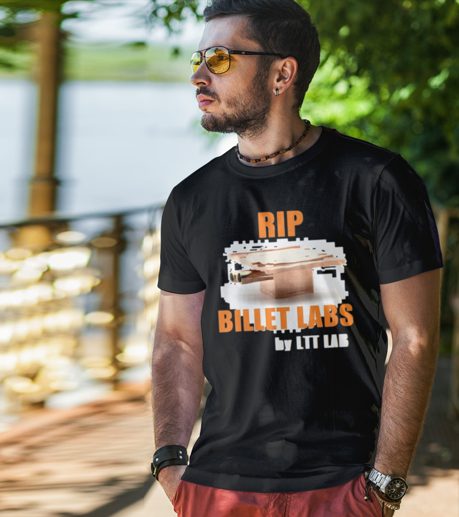 RIP Billet Labs By LTT Lab Copper Block T-Shirt