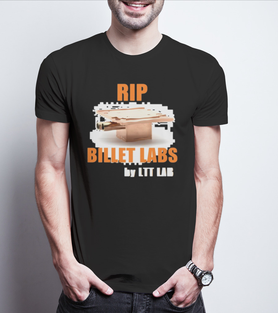 RIP Billet Labs By LTT Lab Copper Block T-Shirt