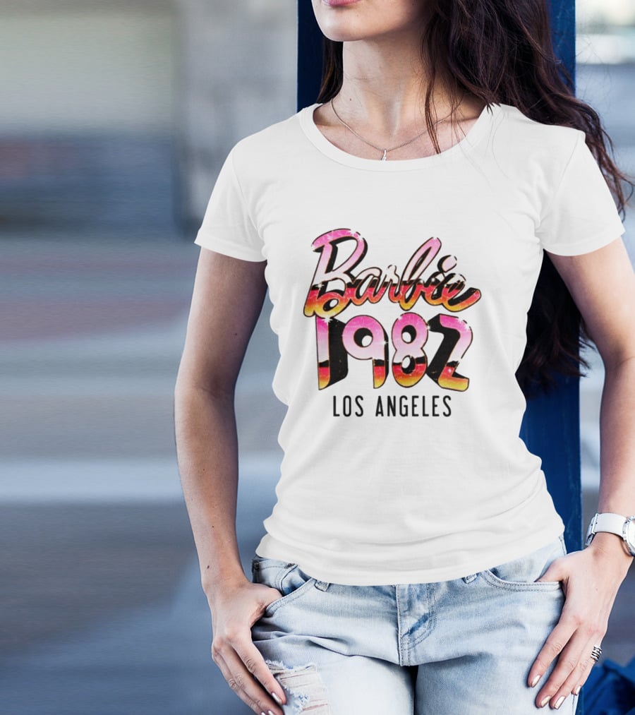 Barbie Los Angeles 1982 Retro Vibe T-Shirt