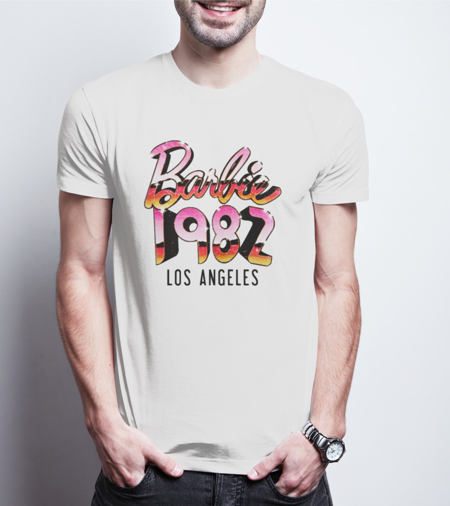 Barbie Los Angeles 1982 Retro Vibe T-Shirt