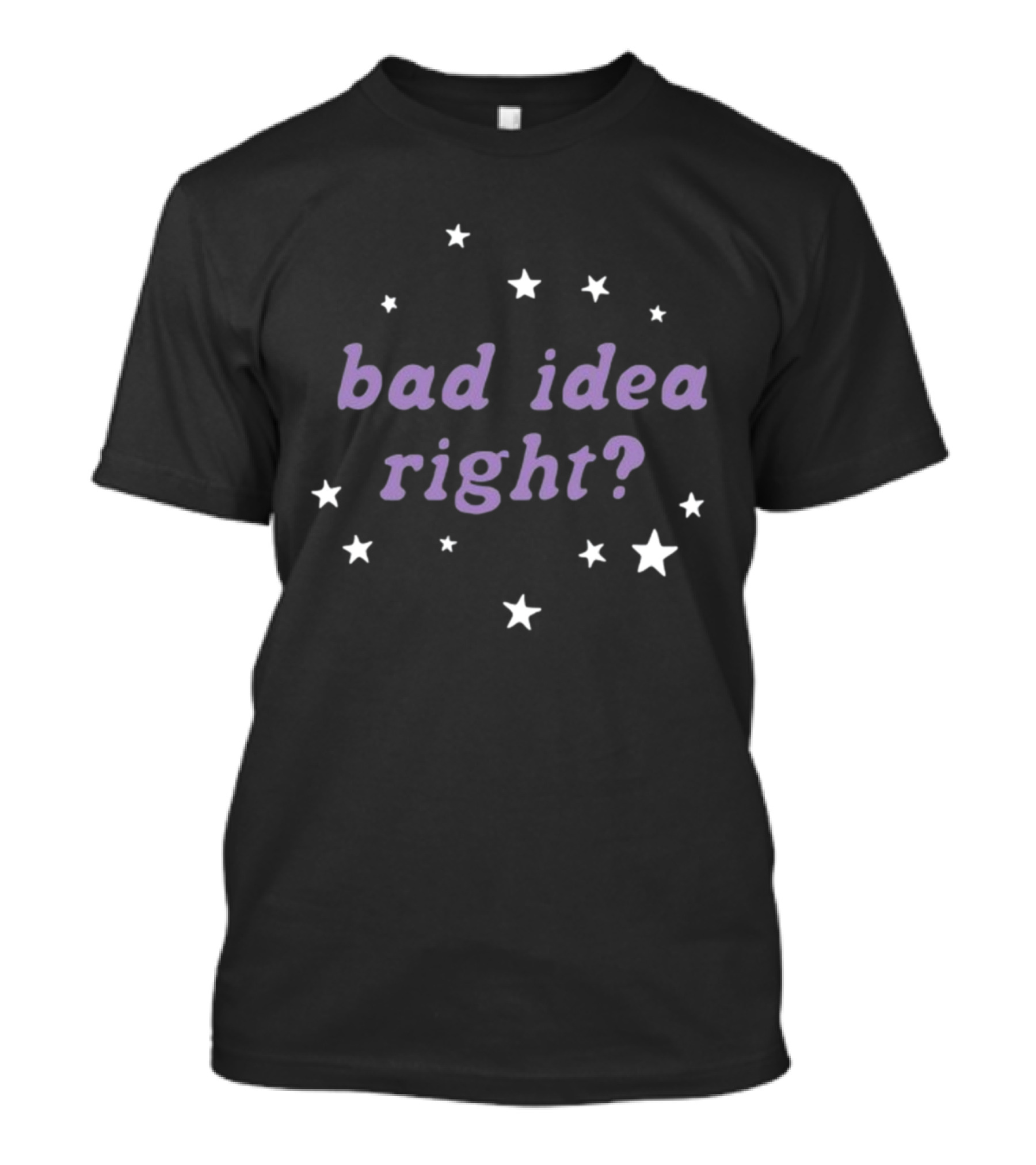 Bad Idea Right Stars Theme Olivia Rodrigo T-Shirt