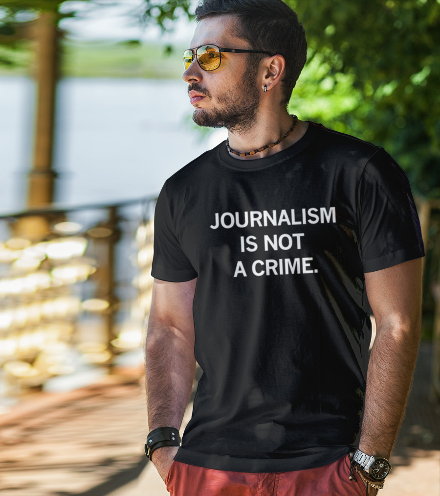 Raygun Journalism Is Not A Crime T-Shirt