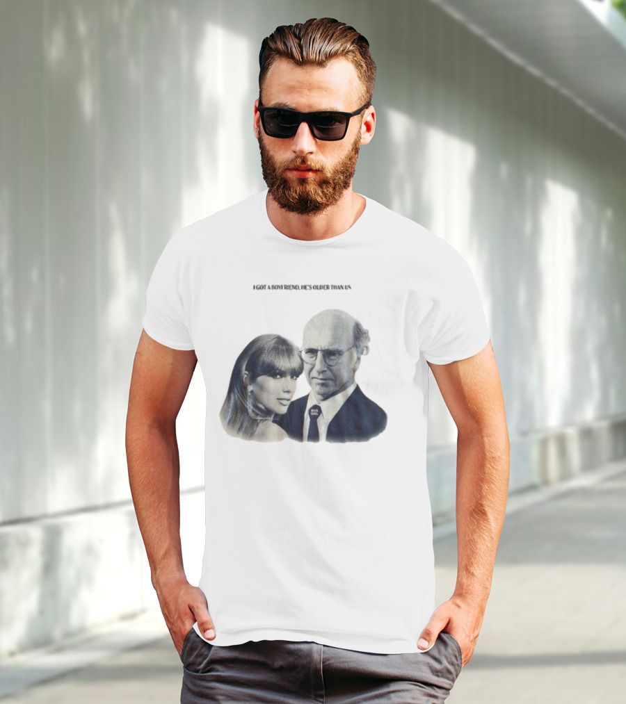 Buggirl200 Larry David Swiftie Baseball Photo Mashup T-Shirt