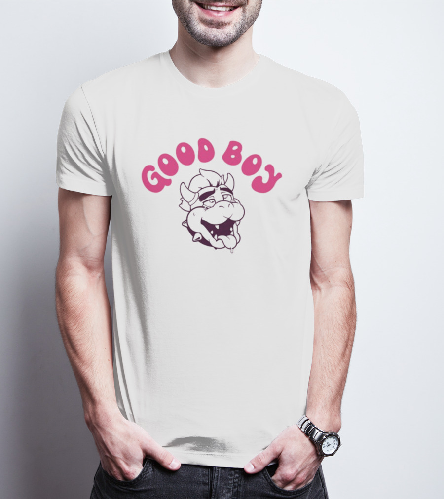Ronnogoodboyo Mattyarting Good Boy Iconic Character Expression T-Shirt