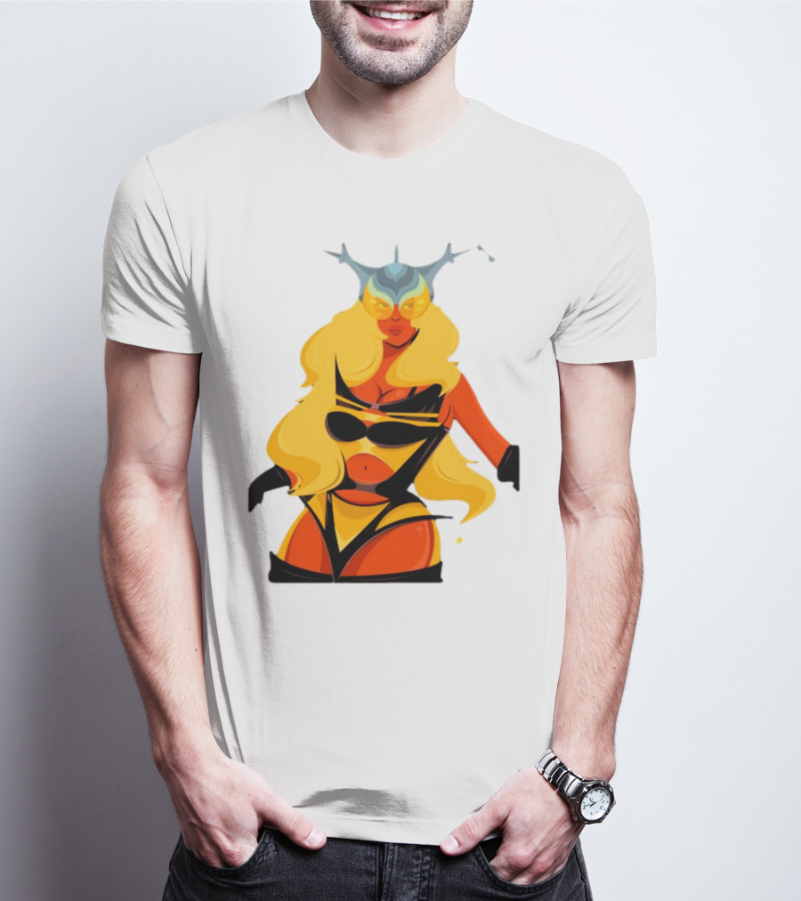 Thaddy Hippypotter Renaissance Bey Sci-Fi Goddess Appearance T-Shirt