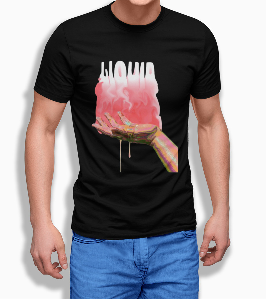 Abel Idume Unbelievably Liquid Barbie Melting Hand T-Shirt