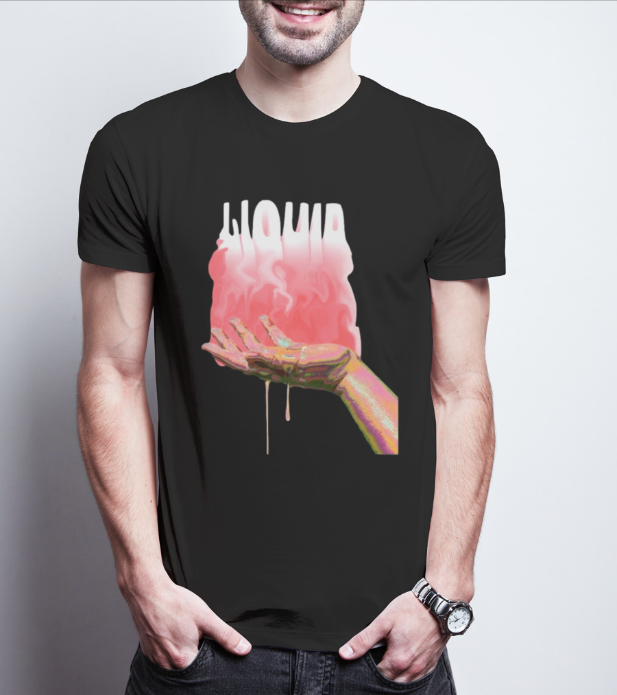 Abel Idume Unbelievably Liquid Barbie Melting Hand T-Shirt