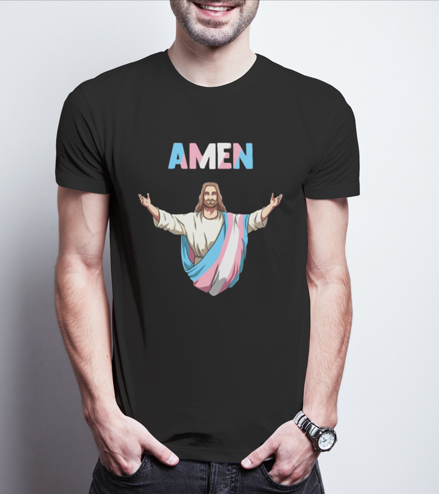 Amen Jesus X Chromosomes T-Shirt