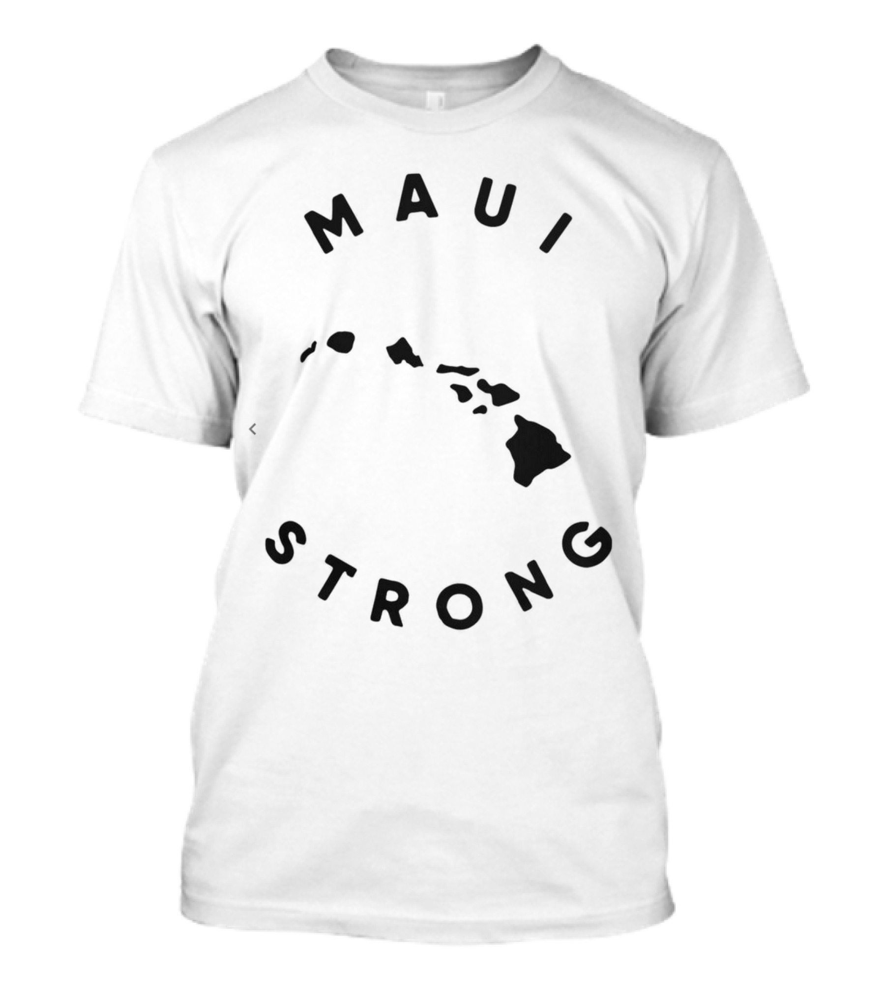 Maui Strong Lahaina Hawaii Resilience Message T-Shirt