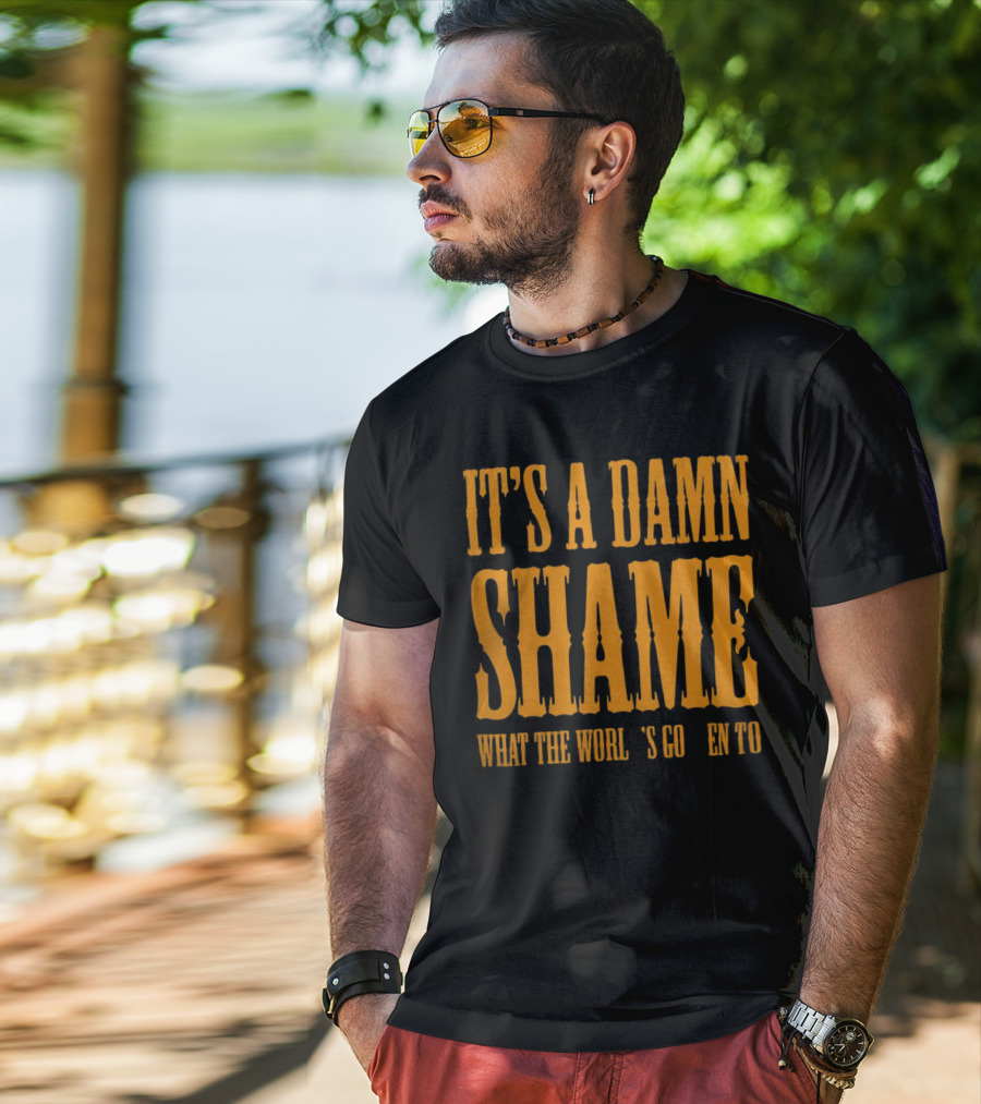It's A Damn Shame What The World's Gotten To Oliver Anthony T-Shirt