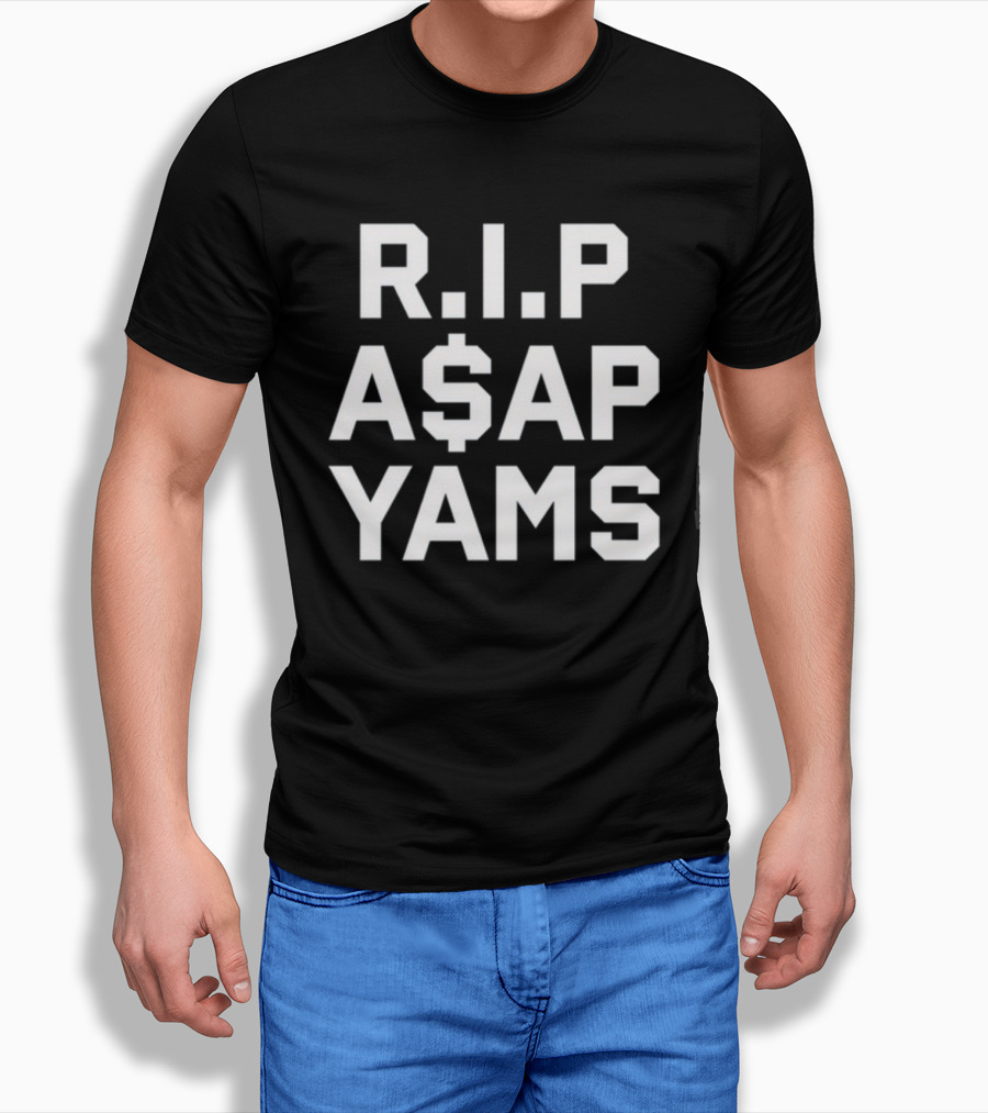 RIP A$AP Yams Always Strive And Prosper Memorial T-Shirt